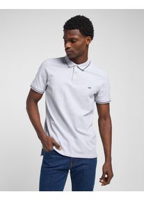 Lee Poloshirt Piquékwaliteit heren poloshirts maat M grijs