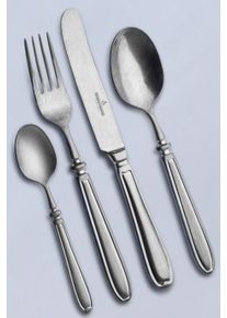 Picard & Wielpütz Solingen Bestekset Landelijk Vintage-look-stone-washed (set) besteksets zilver(kleur)