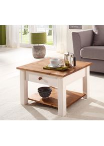 Home Affaire Salontafel Chicago, TOPSELLER! in twee maten, landhuisstijl, extra opbergruimte salontafels wit