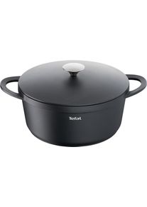 Tefal Braadpan Trattoria braadpan met deksel Anti-aanbak coating, geschikt voor alle soorten fornuizen, inductie, E21844 (1-delig) braadpannen zwart