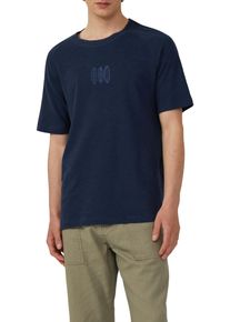 s.Oliver T-shirt met borduursel op borsthoogte heren t-shirts maat XXXL blauw