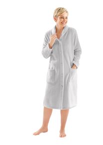 Comtessa Ochtendjas dames badjassen maat 36/38 zilver(kleur)
