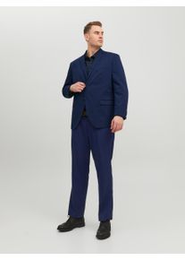 Jack & Jones PlusSize Jack & Jones PlusSize Pak JPRFRANCO SUIT NOOS PLS (2-delig) heren kostuums maat 64 blauw