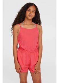 O`Neill O'Neill Jumpsuit O'NEILL SUMMER WOVEN PLAYSUIT meisjes jumpsuits maat 176 (170) rood
