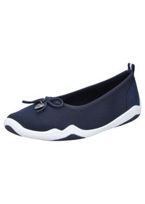 Rieker Ballerina's , slip-on sneaker, slipper, instapper in veganistische uitvoering dames klassieke ballerina's maat 38 blauw