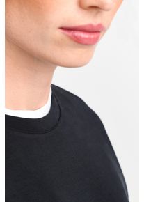 Rich & Royal Rich & Royal Sweatshirt 2409 T Peach Crew oversneden schouders, zachte greep, ronde hals dames truien & sweaters maat XS zwart