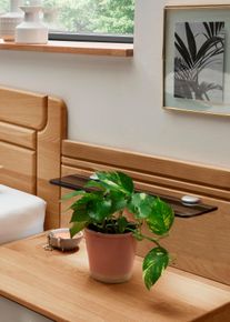 Wiemann Opzetpaneel KIRUNA optioneel met verlichting nachtkastjes beige