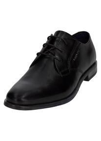 Bugatti Veterschoenen , businessschoen, avondschuh, feestschuh met zijlogo-embleem heren veterschoenen maat 45 zwart