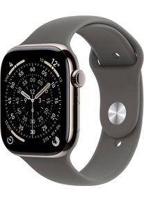 Apple Smartwatch Watch Series 11 (1-delig) unisex horloges beige
