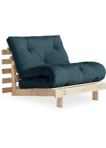 KARUP Slaapbank Daybed Roots Slaapbank – ??Gastenbed & Bank van FSC-Grenen bedden maat Katoenmix groen