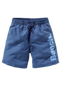 Bench. Zwemshort met trendy logo-opschrift jongens badmode maat 134/140 blauw