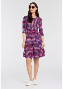 Laura Scott Jerseyjurk met stijlvolle all-over print dames jerseyjurken maat 34 multicolor