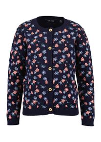 Blue Seven Cardigan in schattige bloemen-alloverdesign meisjes vesten maat 104 blauw