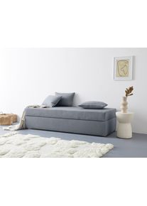 Maintal Bed Diana grijs, slaapbanken, Breedte ligoppervlak: 83 cm, Lengte ligoppervlak: 203 cm