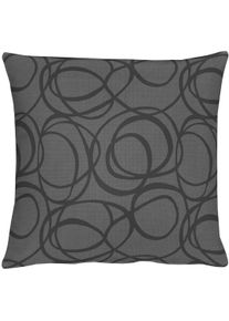 Apelt Kussenhoes 4195 PIQUE UNI Kussenovertrek zonder vulling(1 stuk) kussenhoezen maat 1 grijs