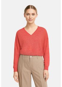 BOSS Orange Gebreide trui Foletta Premium Damesmode dames truien maat L rood