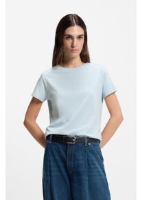 BOSS Orange T-shirt Esogo Premium Damesmode dames t-shirts maat L (40) blauw