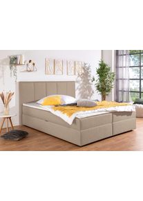 Inosign Boxspring Fidan optioneel met bedbox, verkrijgbaar in h2, h3 & h4 boxsprings