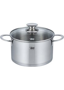 ELO Braadpan Galant ge&iuml;ntegreerd olie-dosering systeem, inductie braadpannen zilver(kleur)