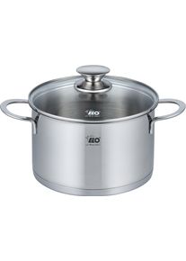 ELO Braadpan Galant ge&iuml;ntegreerd olie-dosering systeem, inductie braadpannen zilver(kleur)