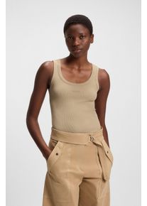 BOSS Orange Lange top Ematite Premium Damesmode dames lange tops maat S bruin