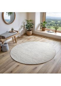 OTTO Wollen kleed Wolldroom Passie Omkeerbaar tapijt, handgeweven, gemêleerd uiterlijk, 100% wol, woonkamer wollen vloerkleden beige