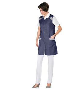 Classic Basics Keukenschort keukentextiel maat 52 blauw