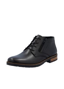 Rieker Veterlaarsjes Zakelijke enkellaars, klassieke boots in elegante look heren boots & laarzen maat 41 zwart