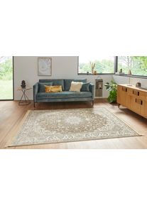 Hanse Home Vloerkleed Antiek Nain Oriëntaals met franje, oriënt, woonkamer, slaapkamer, eetkamer moderne vloerkleden maat 31 groen