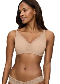 Triumph Minimizer-bh Amourette N01 Kantdetails, zonder beugel dames beugel bh's maat C beige