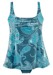 Lascana Zwemjurk met mooie print of unikleur dames badpakjurkjes maat B blauw