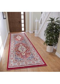 Hanse Home Vloerkleed Mochi Loper, oosters, kortpolig, woonkamer, slaapkamer, eetkamer moderne vloerkleden rood