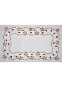 Stickereien Plauen Tafellaken Goudspar tafelkleden maat 2 rood
