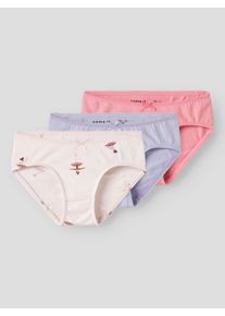 name it Hipster NMFBRIEFS 3P BALLARINA NOOS (3 stuks) meisjes onderbroeken maat 104 roze