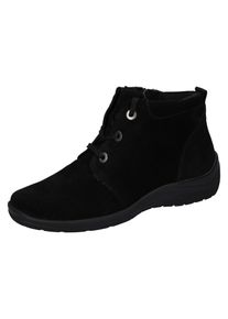 Waldläufer Waldläufer Winterlaarzen HESNA ankle boot, lace-up boots in comfort width h = very wide dames winterlaarsjes maat 4,5 (37,5) zwart