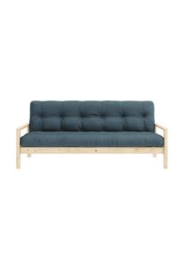 KARUP Slaapbank Knob met futonmatras, verschillende kleuren, fsc-gecertificeerd, dennenhout beige, slaapbanken, Breedte ligoppervlak: 130 cm, Lengte