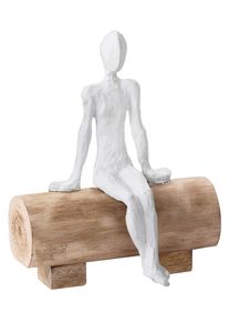 Heine home Decoratief figuur beelden & sculpturen beige