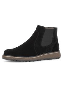 Pius Gabor Chelsea-boots , herfstlaarzen met contrastnaden en logo heren boots & laarzen maat 6,5 (40) zwart
