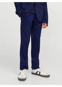 Jack & Jones Jack & Jones Junior Pantalon JJEJAXON biedt comfort door elastische pasvorm jongens kostuums maat 146 blauw