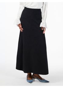 Y.A.S Gebreide rok YASFONNY HW ANKLE KNIT SKIRT S. NOOS dames gebreide rokken maat L (40) zwart