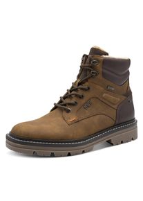 Marco Tozzi Winterlaarzen , blokhak, outdoorschoen, veterboots met tex-uitrusting heren boots & laarzen maat 40 bruin
