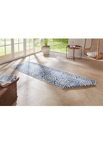 Hanse Home Loper Jardin Tweezijdig te gebruiken kleed, in-& outdoor, vintage, balkon, tuin, woonkamer, hal lopers maat 12 beige