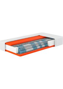 Hn8 Schlafsysteme Boxspringmatras Dynamische TFK, innovatieve Lumatex-hybridschuim verkrijgbaar in 90x200 cm, 140x200 cm en vele andere maten hoogte