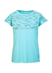 Killtec T-shirt KOS 22 WMN TSHRT Ademend, sneldrogend dames T-shirt met print. meisjes shirts maat 36 blauw