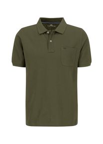 Fynch-Hatton Poloshirt met borstzak en logo-borduursel heren poloshirts maat S groen