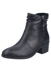 Rieker Laarsjes Boots, klassieke enkellaars, blokhak, met slouchy schacht dames laarsjes maat 40 zwart