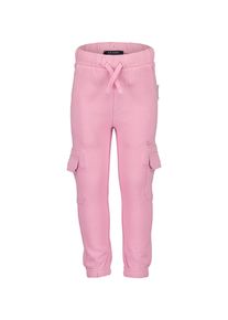 Blue Seven Sweatbroek met cargozakken en elastiek op de pijpen meisjes sweatbroeken maat 116 roze