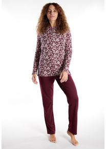 Götzburg GÖTZBURG Pyjama Chania (2-delig) dames nachtkleding maat 38 (M) paars