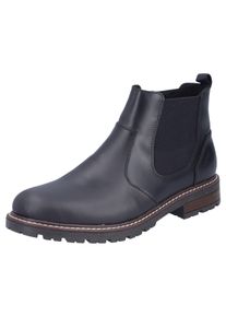 Rieker Chelsea-boots Enkellaars, Casual-Boots met contrasterende raamnaad heren boots & laarzen maat 43 zwart