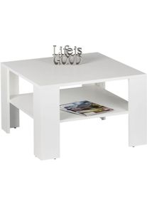 Stolkom Salontafel Joker, TOPSELLER! Klassieke salontafel-bijzettafel salontafels wit